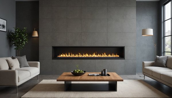 Cheminée bioéthanol encastrable : design et écologie réunis